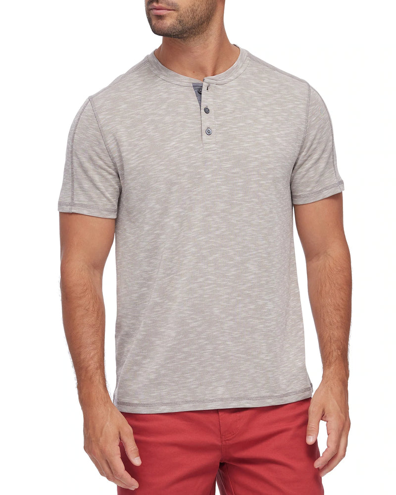 Oat Short Tee Henley